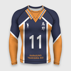 Рашгард мужской KARASUNO 11 ФОРМА КАРАСУНО, цвет: 3D-принт