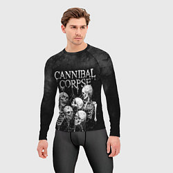 Рашгард мужской Cannibal Corpse, цвет: 3D-принт — фото 2