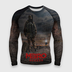 Рашгард мужской Metro одинокий сталкер, цвет: 3D-принт