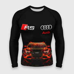 Мужской рашгард AUDI RS 5 FIRE АУДИ РС 5