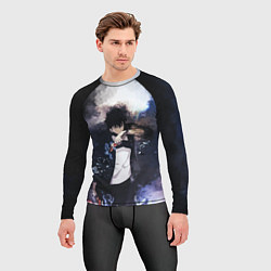 Рашгард мужской Сон Джин Ву, цвет: 3D-принт — фото 2