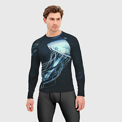 Рашгард мужской Рисунок медуза, цвет: 3D-принт — фото 2