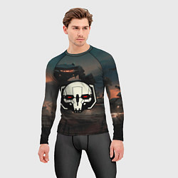 Рашгард мужской Боевоймех, цвет: 3D-принт — фото 2