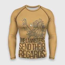 Рашгард мужской The Lannister Send, цвет: 3D-принт
