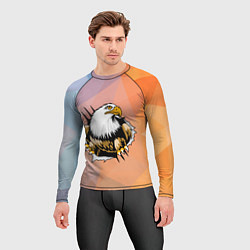 Рашгард мужской Орел 3D, цвет: 3D-принт — фото 2