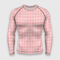 Мужской рашгард Клетка волнистая