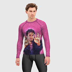 Рашгард мужской Номер 4 Академия Амбрелла Z, цвет: 3D-принт — фото 2