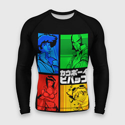 Рашгард мужской Ковбой Бибоп, цвет: 3D-принт