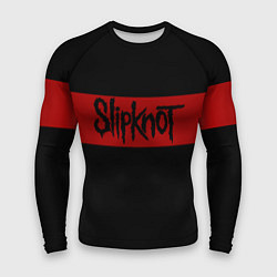 Рашгард мужской Полосатый Slipknot, цвет: 3D-принт
