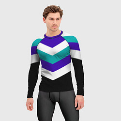 Рашгард мужской Минимализм, цвет: 3D-принт — фото 2