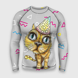 Рашгард мужской Котик, цвет: 3D-принт