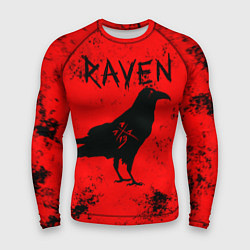 Рашгард мужской RAVEN, цвет: 3D-принт