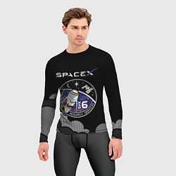 Рашгард мужской Space X, цвет: 3D-принт — фото 2