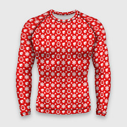 Рашгард мужской Веселые пингвинчики, цвет: 3D-принт