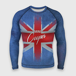 Рашгард мужской Mini cooper Великобритания, цвет: 3D-принт