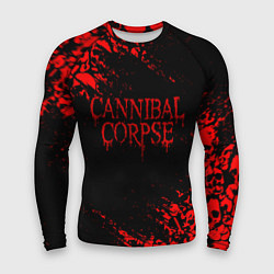 Мужской рашгард CANNIBAL CORPSE КРАСНЫЕ ЧЕРЕПА