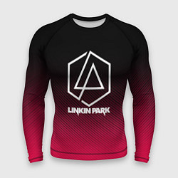 Рашгард мужской LINKIN PARK LOGO CARBON, цвет: 3D-принт