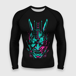 Мужской рашгард НЕОНОВЫЙ САМУРАЙ NEON RONIN NEON SAMURAI