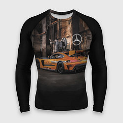 Мужской рашгард Мерседес АМГ в стиле Loft