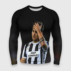 Рашгард мужской Пауло Дибала, Dybala, цвет: 3D-принт