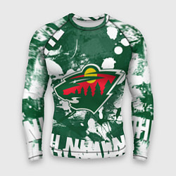 Мужской рашгард Minnesota Wild, Миннесота Уайлд
