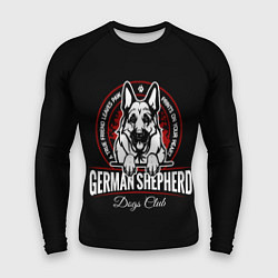 Рашгард мужской Немецкая Овчарка German Shepherd -1, цвет: 3D-принт