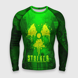 Мужской рашгард STALKER LOGO RADIATOIN NEON TOXIC