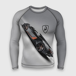 Рашгард мужской Lamborghini - не для всех!, цвет: 3D-принт
