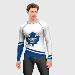 Рашгард мужской Toronto Maple Leafs Торонто Мейпл Лифс, цвет: 3D-принт — фото 2