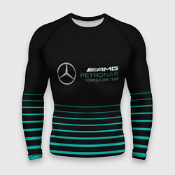 Мужской рашгард Merсedes PETRONAS F1