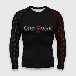 Мужской рашгард GOD OF WAR LOGO, РУНЫ