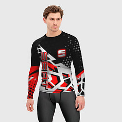 Рашгард мужской SEAT СЕАТ, цвет: 3D-принт — фото 2