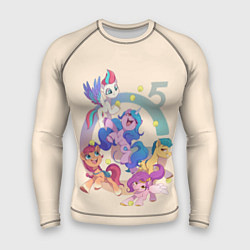 Рашгард мужской G5 My Little Pony, цвет: 3D-принт