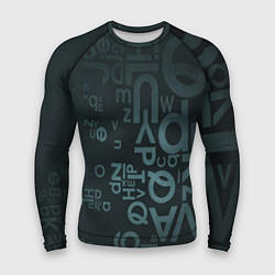 Рашгард мужской Хаотичные мысли гения, цвет: 3D-принт