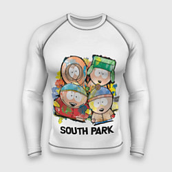 Рашгард мужской South Park - Южный парк краски, цвет: 3D-принт