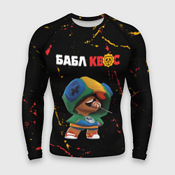 Мужской рашгард БАБЛ КВАС - БЛЕОН Минимал