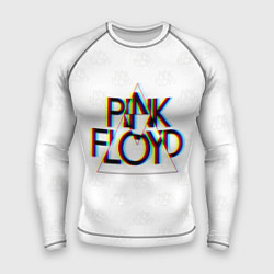 Мужской рашгард PINK FLOYD LOGO ПИНК ФЛОЙД ГЛИТЧ