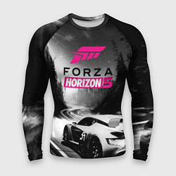 Рашгард мужской Forza Horizon 5 - night race, цвет: 3D-принт