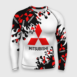 Рашгард мужской Mitsubishi Fire Pattern, цвет: 3D-принт