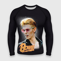 Рашгард мужской David Bowie Smoking, цвет: 3D-принт