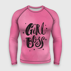 Рашгард мужской Girl Boss!, цвет: 3D-принт