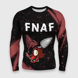 Рашгард мужской FIVE NIGHTS AT FREDDYS - ФОКСИ Краска, цвет: 3D-принт