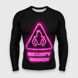 Рашгард мужской Five Nights at Freddys: Security Breach лого, цвет: 3D-принт