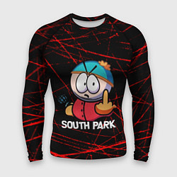 Рашгард мужской Мультфильм Южный парк Эрик South Park, цвет: 3D-принт