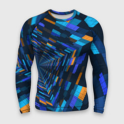Рашгард мужской Geometric pattern Fashion Vanguard, цвет: 3D-принт