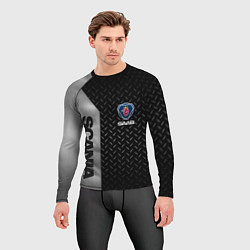 Рашгард мужской SCANIA SAAB СТАЛЬ, цвет: 3D-принт — фото 2