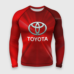 Рашгард мужской Toyota тойота, цвет: 3D-принт