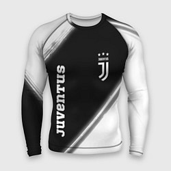 Рашгард мужской ЮВЕНТУС Juventus Краска, цвет: 3D-принт