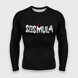 Рашгард мужской SosMula City Morgue - SosMula Type B, цвет: 3D-принт