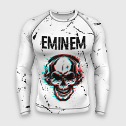 Рашгард мужской Eminem ЧЕРЕП Потертости, цвет: 3D-принт
